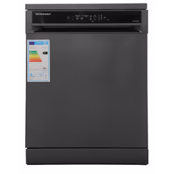 Lave vaisselle Schneider SCD13WEXPS - Capacité 13 Couverts - 5x Programmes - Classe énergétique: A+ - Silver