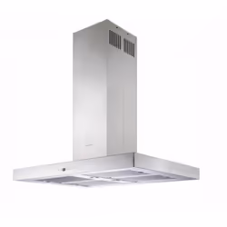 Silverline 4250 hotte Îlot Acier inoxydable 716 m³/h B