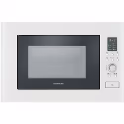 Silverline MW 9018 W01, Intégré, Micro-ondes grill, 23 L, 1400 W, Boutons, Rotatif, Blanc