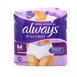 Always Discret Taille M Plus 6 – Boîte de 9