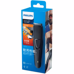 Tondeuse à Barbe Philips Series 1000 BT1214/15 - 4 en 1 - Noir - 7mm