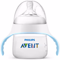 Le biberon Philips Avent Learning bottle facilite la transition entre le biberon et la première tasse. Il est doté d’une téti ...