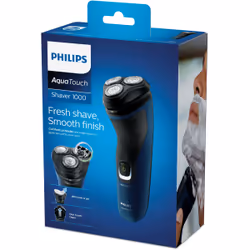 Rasoir Rotatif Homme Philips Série 1000 S1121/41 Noir Économisez