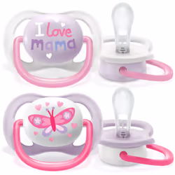 Faites confiance aux techniques traditionnelles pour apaiser votre bébé. La tétine Philips Avent Soother Ultra Air Happy 0 - 6 m procure à votre enfant une sensation de sécurité en un instant. Ainsi