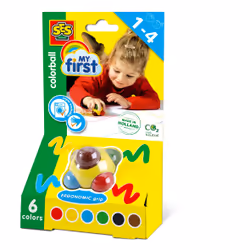 SES Creative My First - Colorball, Garçon/Fille, 1 an(s), Multicolore