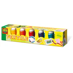 SES Creative Peinture textile moderne 6x50ml
