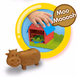 SES CREATIVE - Pate a modeler - Bruits de la ferme