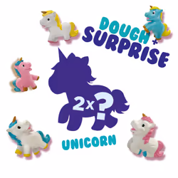 SES Creative Pâte à modeler avec surprise - Licorne