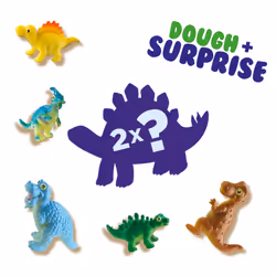 SES Creative Pâte à modeler avec surprise - Dinosaure