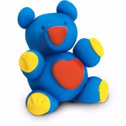 SES Creative Pâte à modeler 4x90gr