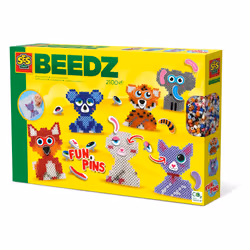 SES Creative Beedz Perles à repasser - Animaux FunPins, 5 an(s), Garçon/Fille, Petite enfance, Multicolore, 2100 pièce(s), 30 ...