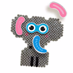 SES Creative Beedz Perles à repasser - Animaux FunPins - Vue supplémentaire 4