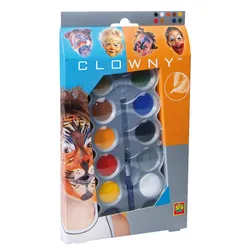 SES Creative Clowny Palette Aqua 10 couleurs