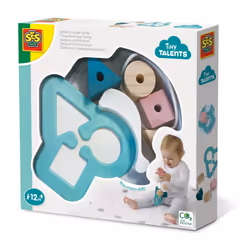SES Creative Tiny Talents Tri sensoriel par forme, 1 an(s), Multicolore