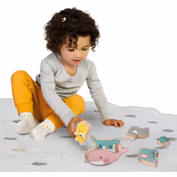 SES Creative Tiny Talents Animaux en bois à équilibrer et empiler - Vue supplémentaire 3