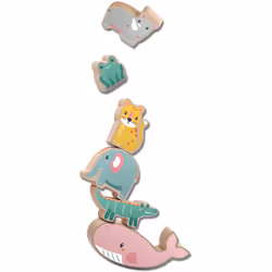 SES Creative Tiny Talents Animaux en bois à équilibrer et empiler - Vue supplémentaire 4
