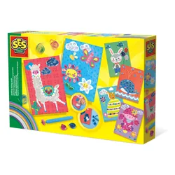 SES Creative Quilling facile sur cartes autocollantes