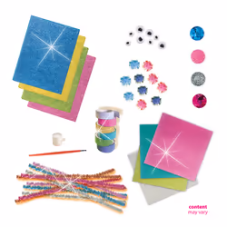 SES Creative Méga kit de bricolage à paillettes