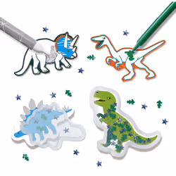 SES Creative Atelier d?autocollants dinosaures - Vue supplémentaire 3
