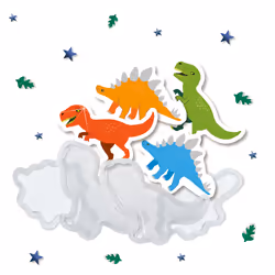 SES Creative Atelier d?autocollants dinosaures - Vue supplémentaire 4