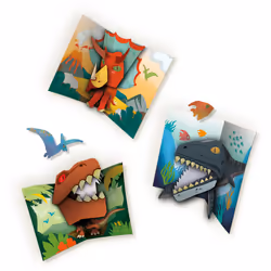 SES Creative Cartes pop-up - Dinosaures - Vue supplémentaire 4