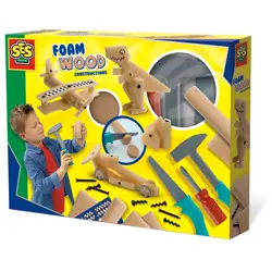 SES Creative Constructions en bois mousse