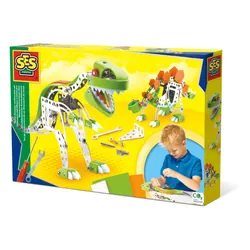 SES CREATIVE Jeu De Construction Dinosaure - Métal