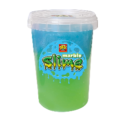 SES Creative Slime marbré - Vert et bleu 200 g