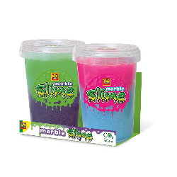 SES Creative Slime marbré - Pack duo 400 g