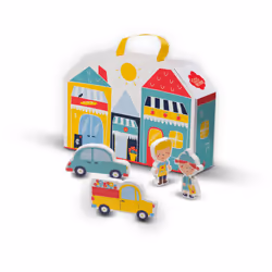 SES Creative Petits Pretenders Valise et tapis de jeu de zone commerciale - Vue supplémentaire 3