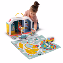 SES Creative Petits Pretenders Valise et tapis de jeu de zone commerciale - Vue supplémentaire 4