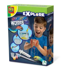 SES Creative Explore Labo - Rainbow vers de terre