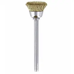 Dremel 26150536JA Roue de fil et brosse en fil d'acier Brosse coupe 1,3 cm