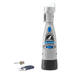 Kit de meulage Dremel 18V 18000tr/min, 6 accessoires, noir/bleu/gris