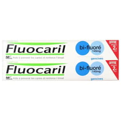 Fluocaril Dentifrice Gencives Bi-Fluoré 145 mg Lot de 2 x 75 ml