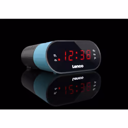 Lenco CR-07 Horloge Noir, Bleu - Vue supplémentaire 3