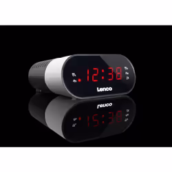 Lenco CR-07 Horloge Noir, Blanc - Vue supplémentaire 3