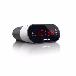 Lenco CR-07 Horloge Noir, Blanc - Vue supplémentaire 4