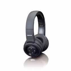 Lenco HPB-330 écouteur/casque Écouteurs Sans fil Arceau Musique Micro-USB Bluetooth Noir - Vue supplémentaire 2