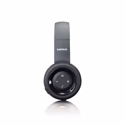 Lenco HPB-330 écouteur/casque Écouteurs Sans fil Arceau Musique Micro-USB Bluetooth Noir - Vue supplémentaire 3