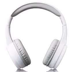 Lenco HPB-330WH, Avec fil &sans fil, Appels/Musique, 200 g, Casque, Blanc
