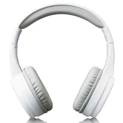 Lenco HPB-330WH écouteur/casque Avec fil &sans fil Arceau Appels/Musique Micro-USB Bluetooth Blanc