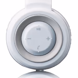 Lenco HPB-330WH écouteur/casque Avec fil &sans fil Arceau Appels/Musique Micro-USB Bluetooth Blanc