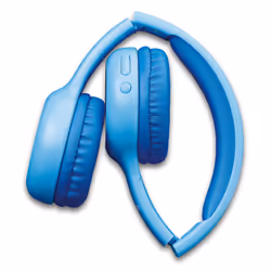 Lenco HPB-110 Kids Kopfhörer BT blau 85DB Limite akku stickers Casque Avec fil &sans fil Arceau Micro-USB Bluetooth Bleu - Vue supplémentaire 5