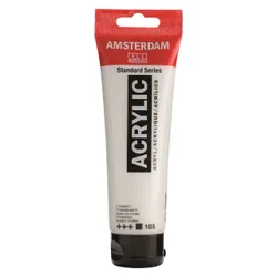 Talens 17091052 peinture acrylique 120 ml Blanc Tube