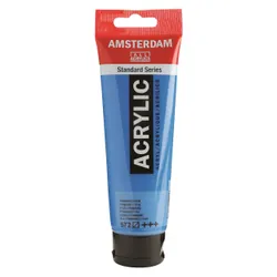 AMSTERDAM Peinture acrylique 120ml 17095722 prim.zyan