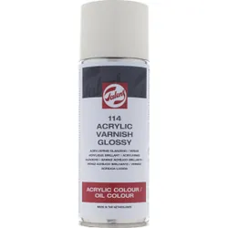 Talens Vernis Acryl Brillant, Spray De 400 Ml