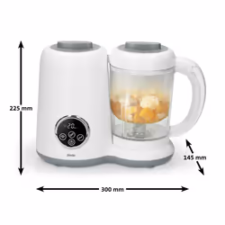 Alecto BFP-66 robot de cuisine 9999 W 0,57 L Blanc