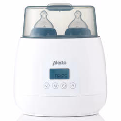 Alecto BW700TWIN, Minuterie intégrée, Lavable au lave-vaisselle, Secteur, Blanc