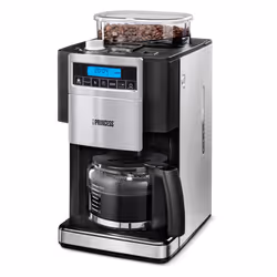 Princess 249402 Cafetière Programmable avec broyeur intégré
